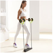 Multifunctional Sport Roller Wheel With Mat - Blue Force Sports