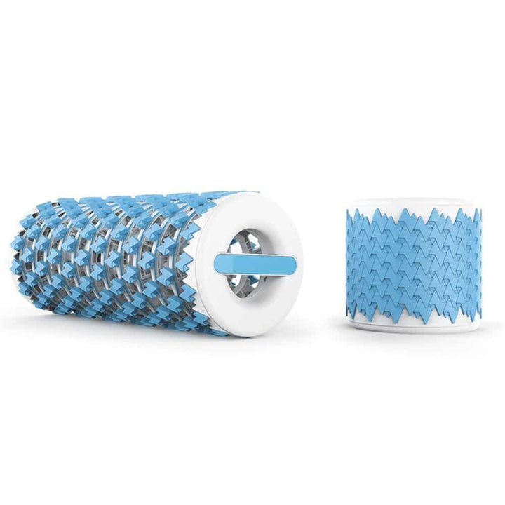 Yoga Folding Adjustable Foam Roller - Blue Force Sports