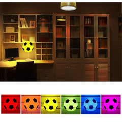DIY Football Designed USB Table Lamp - Blue Force Sports