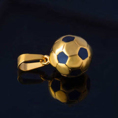 Football Pendants with Chain - Blue Force Sports