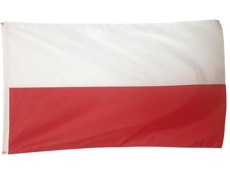 Large Size Poland National Flag - Blue Force Sports