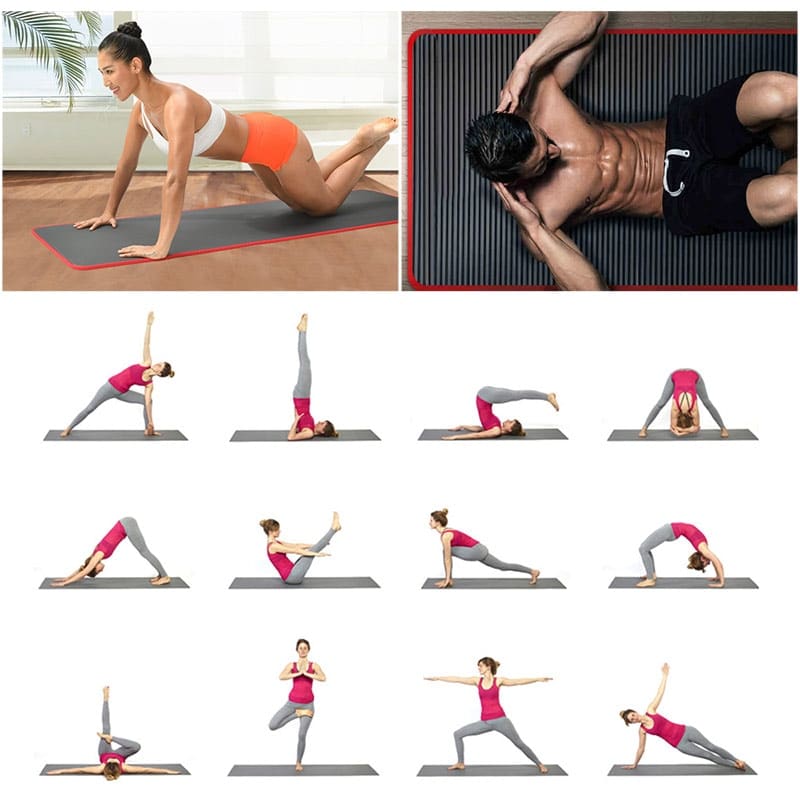 Non-Slip Yoga Mat - Blue Force Sports