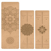 Natural Cork Yoga Mat - Blue Force Sports