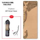 Natural Cork Yoga Mat - Blue Force Sports
