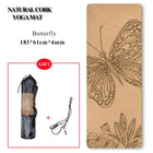 Natural Cork Yoga Mat - Blue Force Sports
