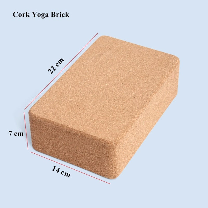 Natural Cork Yoga Mat - Blue Force Sports