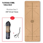 Natural Cork Yoga Mat - Blue Force Sports