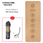 Natural Cork Yoga Mat - Blue Force Sports