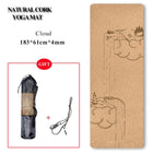 Natural Cork Yoga Mat - Blue Force Sports