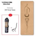 Natural Cork Yoga Mat - Blue Force Sports