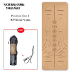Natural Cork Yoga Mat - Blue Force Sports