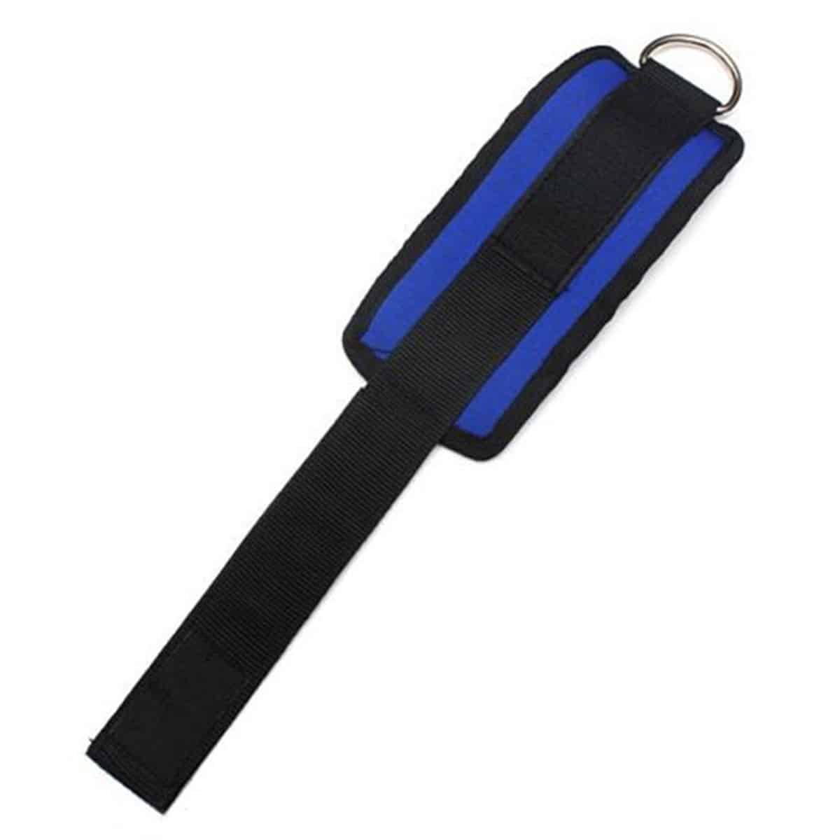 Adjustable Gym Ankle Strap - Blue Force Sports