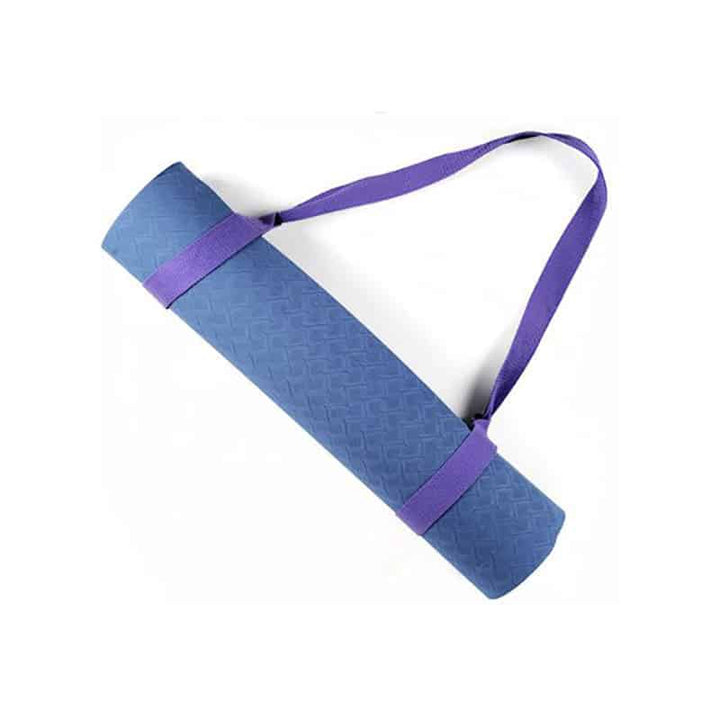 Adjustable Yoga Mat Shoulder Strap - Blue Force Sports