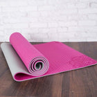 6 mm Patterned Yoga Mat with Bag - Blue Force Sports