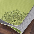 6 mm Patterned Yoga Mat with Bag - Blue Force Sports
