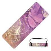 Marble Pattern Yoga Mat - Blue Force Sports