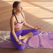 Marble Pattern Yoga Mat - Blue Force Sports