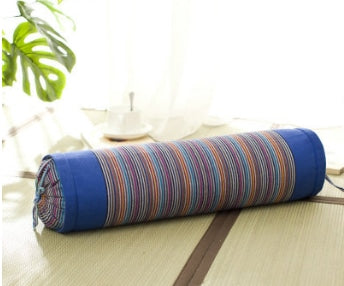 Multiprinted Buckwheat Round Pillow - Blue Force Sports