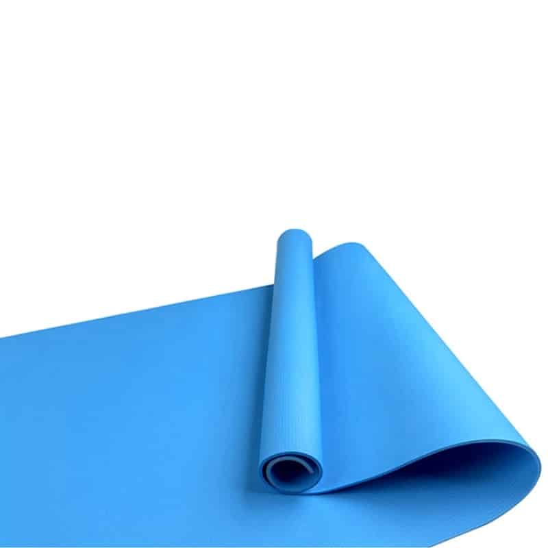 Colorful Thin Yoga Mat - Blue Force Sports