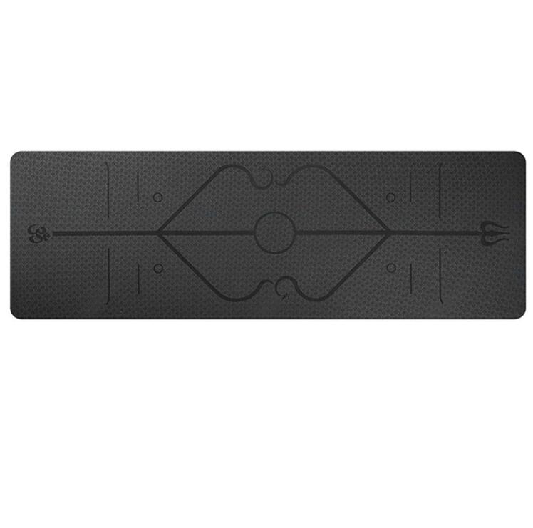 Position Lines Yoga Mat - Blue Force Sports