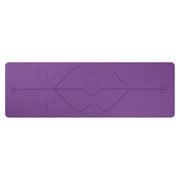 Position Lines Yoga Mat - Blue Force Sports