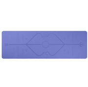 Position Lines Yoga Mat - Blue Force Sports
