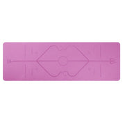 Position Lines Yoga Mat - Blue Force Sports