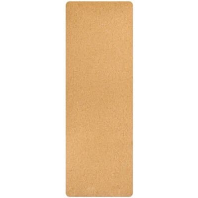 Cork Coated Patterned Yoga Mat - Blue Force Sports