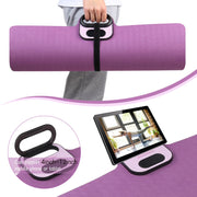 Yoga Tamping Mat with Smartphone Stand - Blue Force Sports