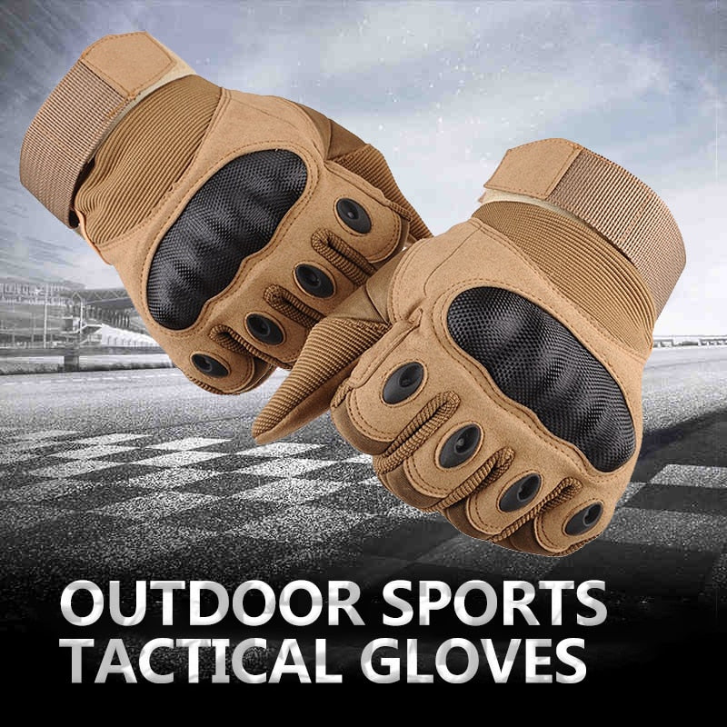 Motorcycle Gloves with Touch Screen - Blue Force Sports