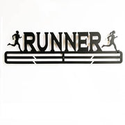 Durable Medal Hanger with Runner Print - Blue Force Sports