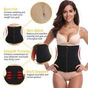Women's Neoprene Waist Trainer - Blue Force Sports
