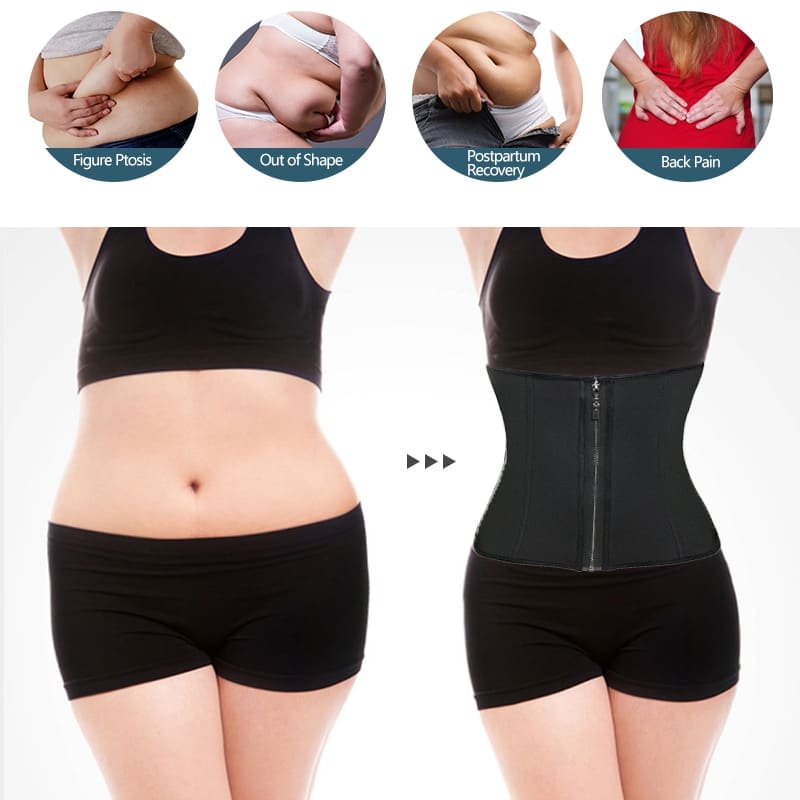 Women's Neoprene Waist Trainer - Blue Force Sports