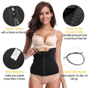Women's Neoprene Waist Trainer - Blue Force Sports