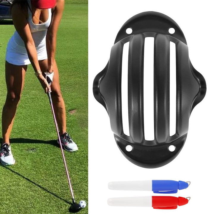 Triple Track Golf Ball Line Marker Set - Blue Force Sports