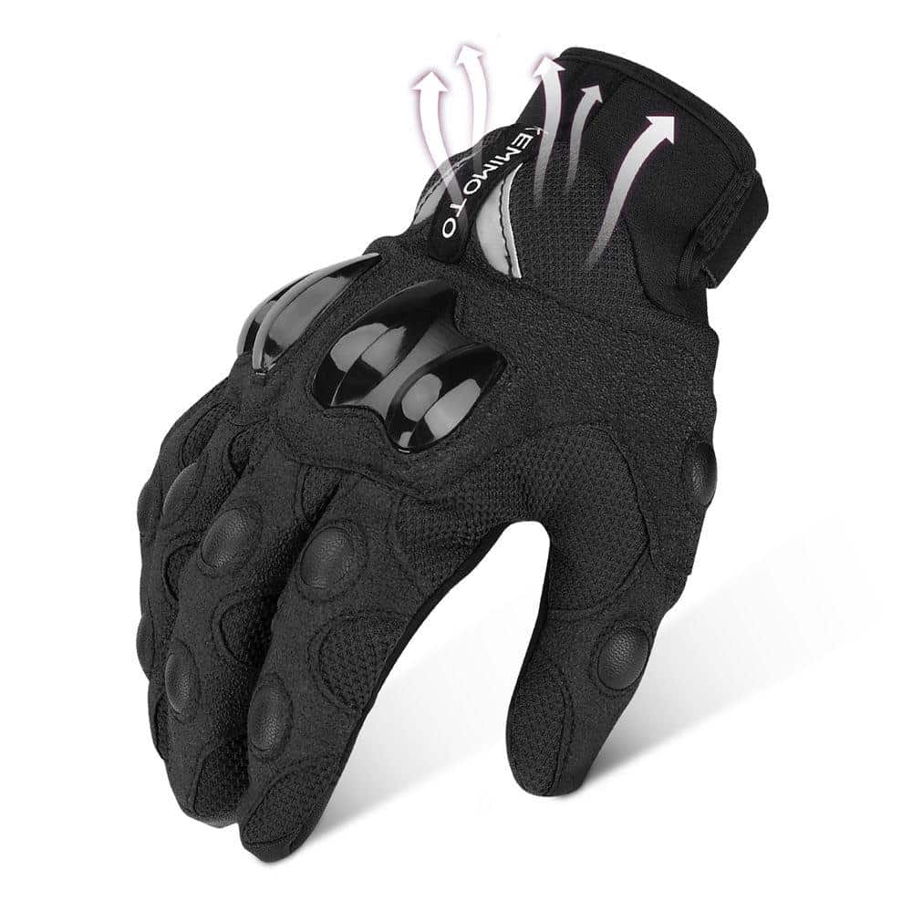 Motor Gloves with Touch Screen - Blue Force Sports
