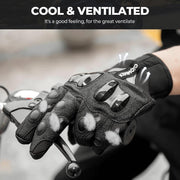 Motor Gloves with Touch Screen - Blue Force Sports