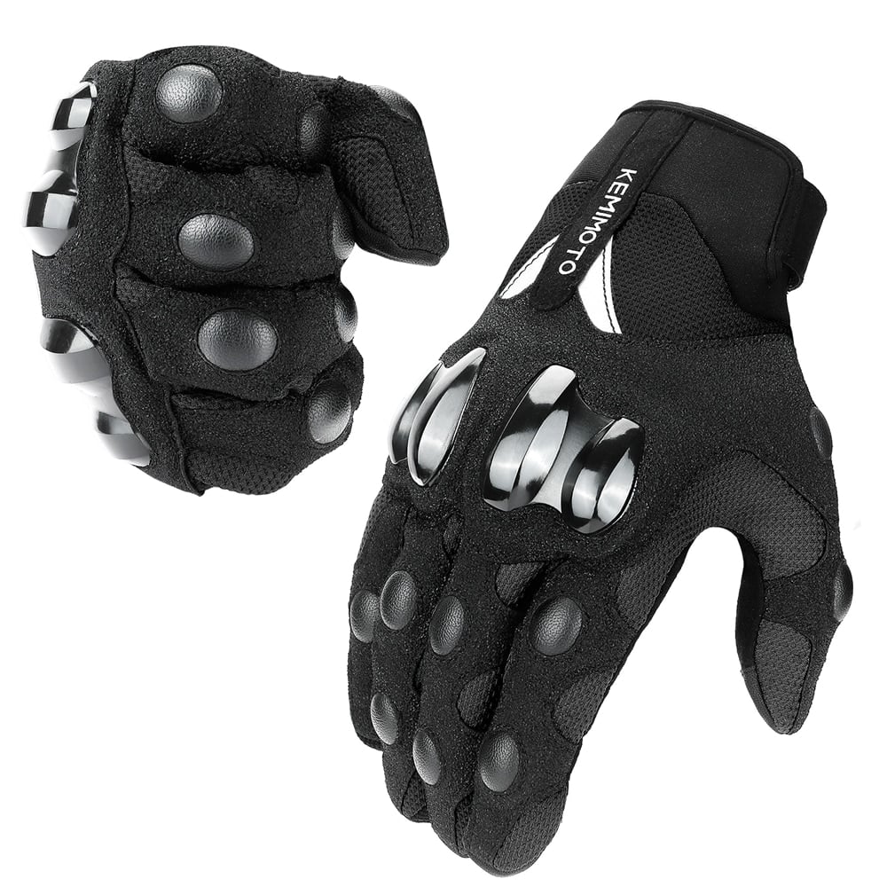 Motor Gloves with Touch Screen - Blue Force Sports