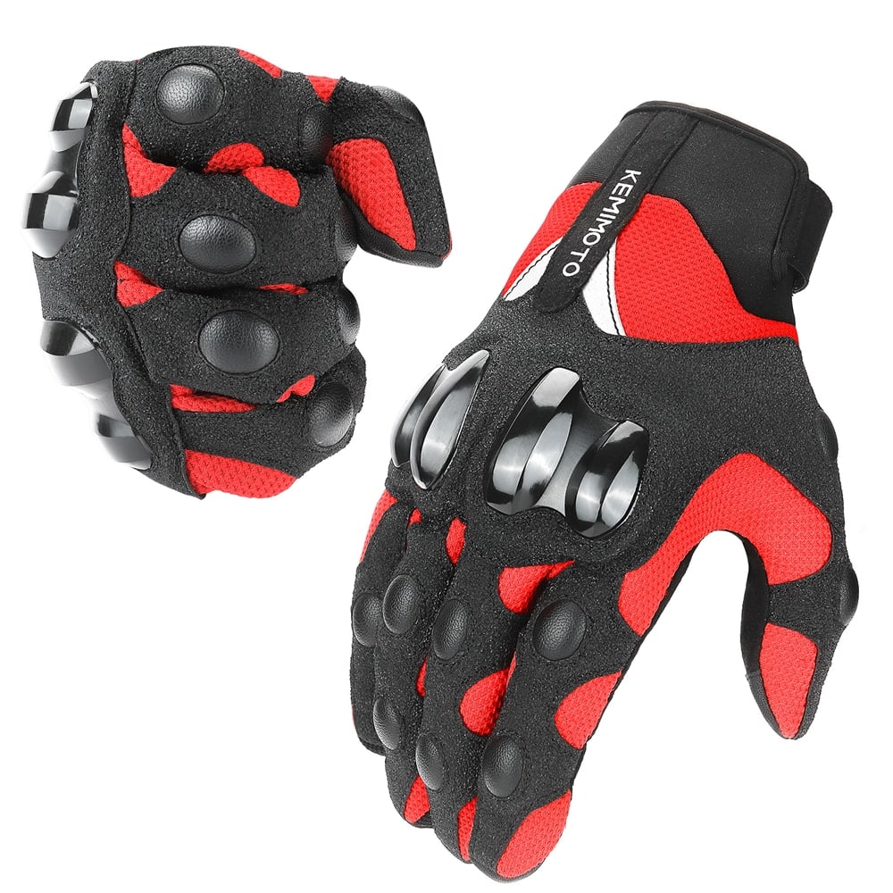 Motor Gloves with Touch Screen - Blue Force Sports