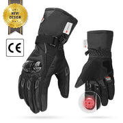 Motor Gloves with Touch Screen - Blue Force Sports
