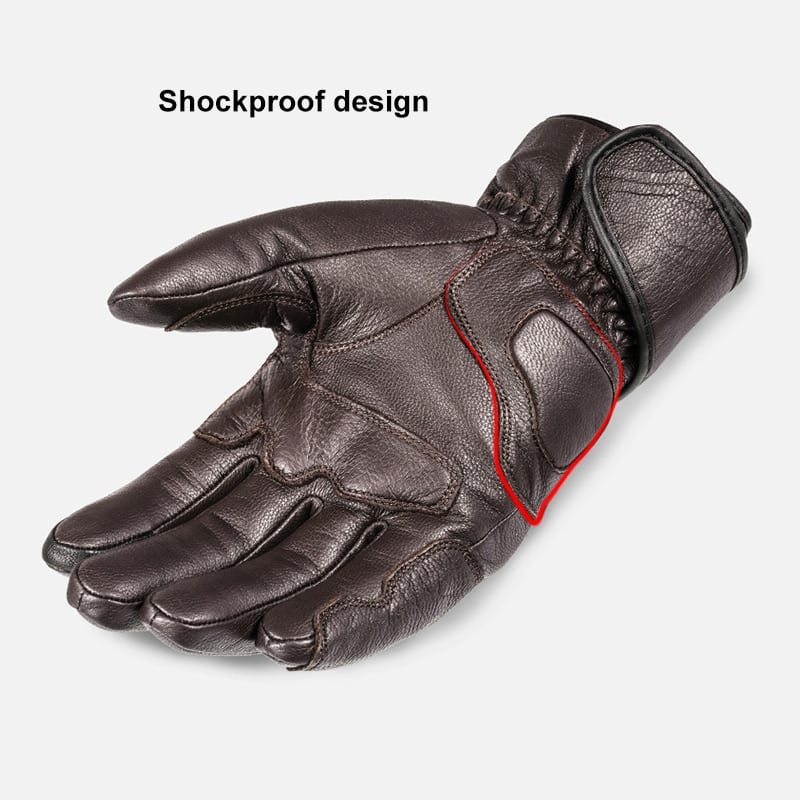 Waterproof Motorcycle Gloves - Blue Force Sports