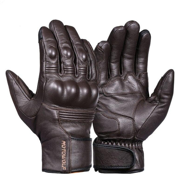 Waterproof Motorcycle Gloves - Blue Force Sports