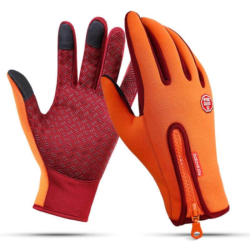 Warm Winter Full Finger Sports Gloves - Blue Force Sports
