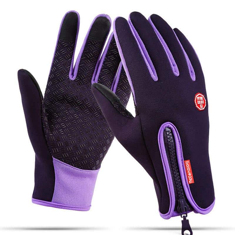 Warm Winter Full Finger Sports Gloves - Blue Force Sports