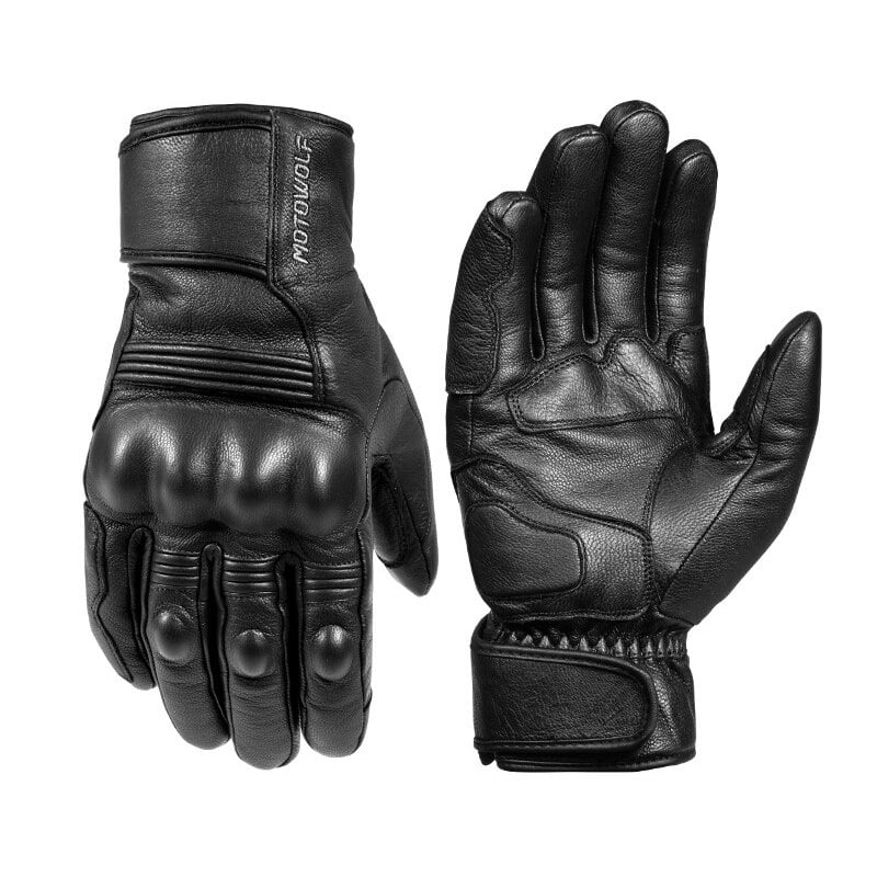 Waterproof Motorcycle Gloves - Blue Force Sports