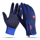 Warm Winter Full Finger Sports Gloves - Blue Force Sports