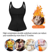 Women's Waist Trainer Vest - Blue Force Sports