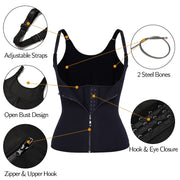 Women's Waist Trainer Vest - Blue Force Sports
