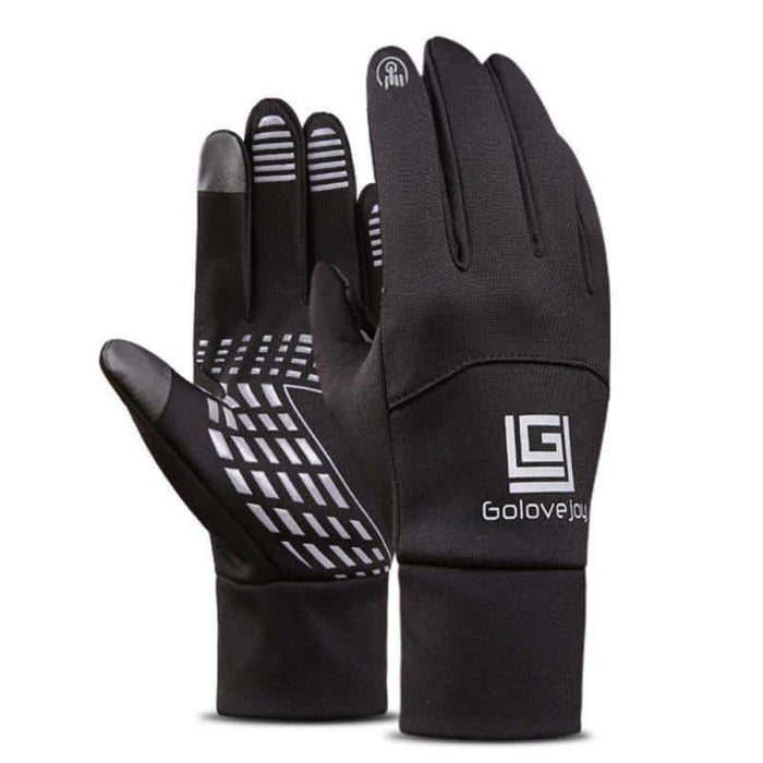 Touch Screen Winter Windproof Sports Gloves - Blue Force Sports