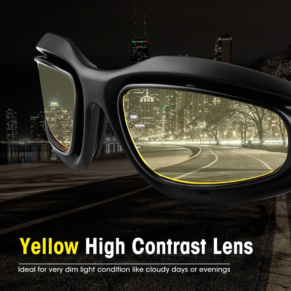 Polarized Motorcycle Glasses - Blue Force Sports